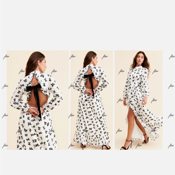 Sister Jane Brooklyn Bow Maxi Dress - Picture 11 of 15